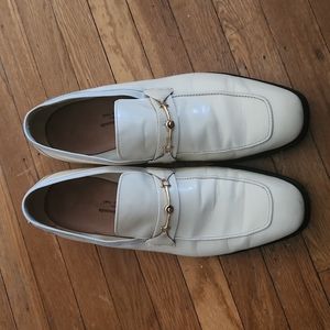 Allen Edmonds-12-White Loafers